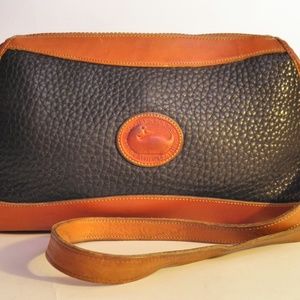 Eighties Dooney & Bourke Leather Shoulder Bag
